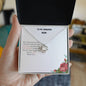 To My Amazing Mom| Love Knot Necklace ( Yellow & White Gold Variants)