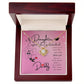 YOU ARE BRAVER THAN YOU THINK/ LOVE KNOT WITH ROTATING ROSE GIFT BOX