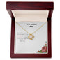 To My Amazing Mom| Love Knot Necklace ( Yellow & White Gold Variants)
