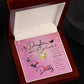 YOU ARE BRAVER THAN YOU THINK/ LOVE KNOT WITH ROTATING ROSE GIFT BOX