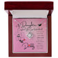 YOU ARE BRAVER THAN YOU THINK/ LOVE KNOT WITH ROTATING ROSE GIFT BOX
