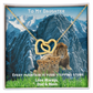 DAUGHTER OUR HEARTS INTERLOCKS JUST LIKE THIS NECKLACE