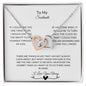 To My Soulmate| Interlocking Hearts Necklace (Yellow & White Gold Variants)
