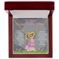 To My Mom Interlocking Hearts Necklace
