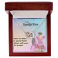 MOM OUR HEARTS INTERLOCKS JUST LIKE THIS NECKLACE/ INTERLOCKING HEARTS NECKLACE