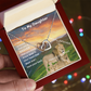 To My Daughter/ I Want You To Believe Deep In Your Heart/ Interlocking Hearts Necklace