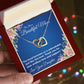 OUR HEARTS INTERLOCKS JUST LIKE THIS NECKLACE/ INTERLOCKING HEARTS NECKLACE