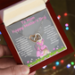 To My Mom Interlocking Hearts Necklace