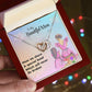 MOM OUR HEARTS INTERLOCKS JUST LIKE THIS NECKLACE/ INTERLOCKING HEARTS NECKLACE