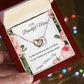 OUR HEARTS INTERLOCKS JUST LIKE THIS NECKLACE/ INTERLOCKING HEARTS NECKLACE