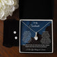 To My Soulmate| Alluring Beauty + Clear CZ Earring