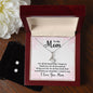 To My Mom | Alluring Beauty Necklace and Earring Set