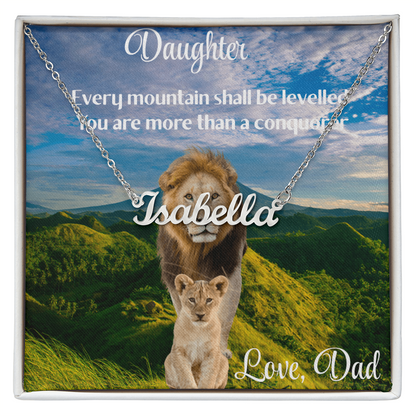 YOU ARE BEAUTIFUL INSIDE AND OUT/ CUSTON NAME NECKLACE