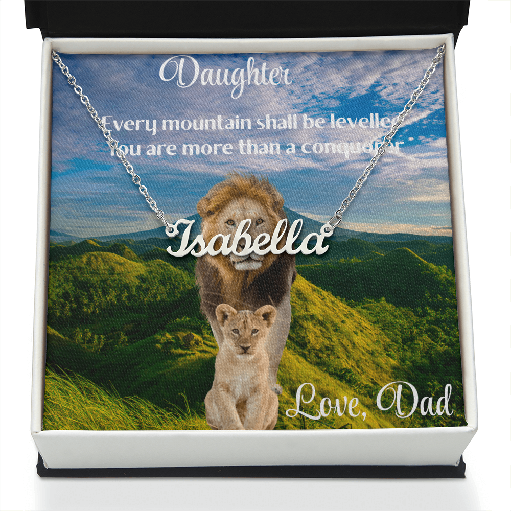 YOU ARE BEAUTIFUL INSIDE AND OUT/ CUSTON NAME NECKLACE