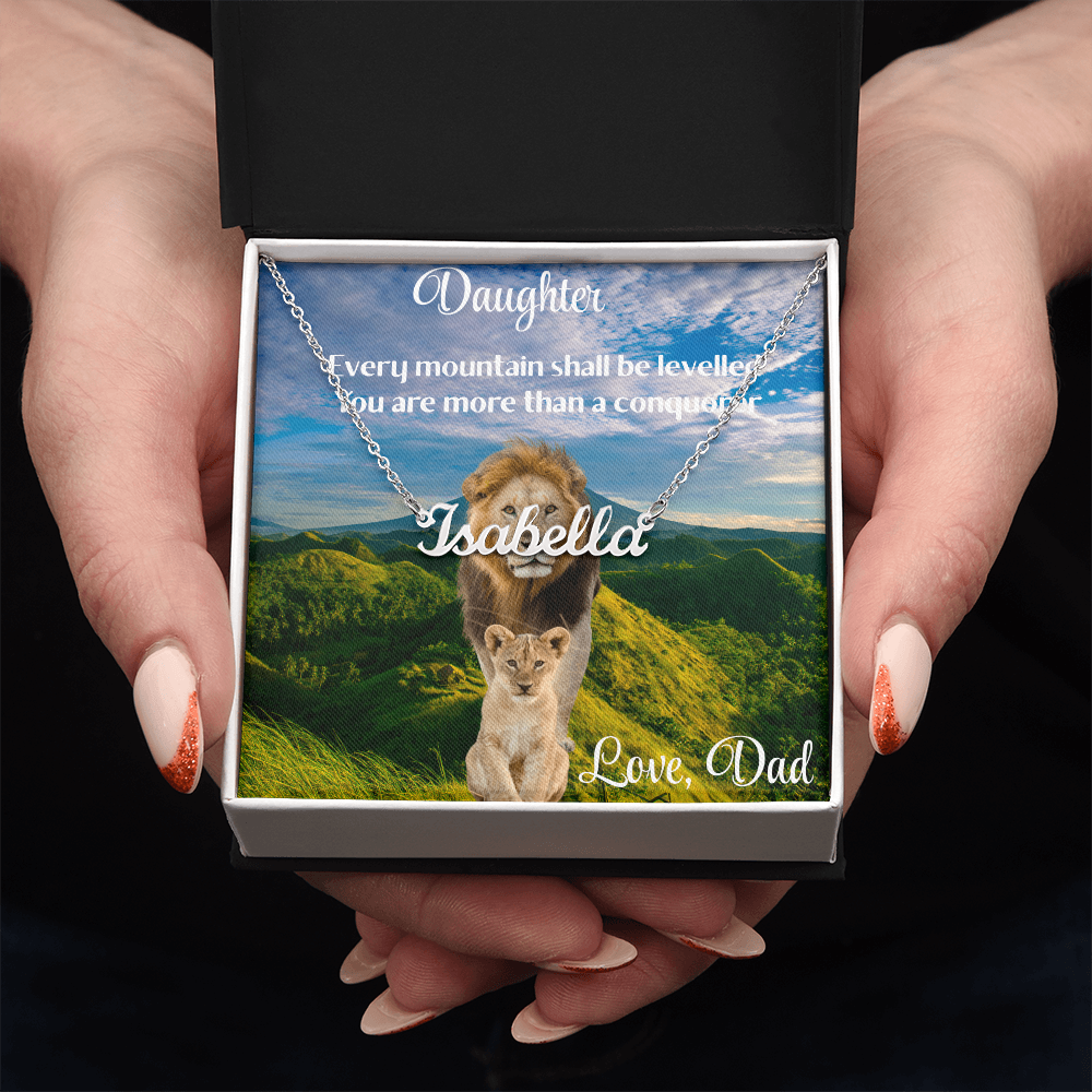 YOU ARE BEAUTIFUL INSIDE AND OUT/ CUSTON NAME NECKLACE