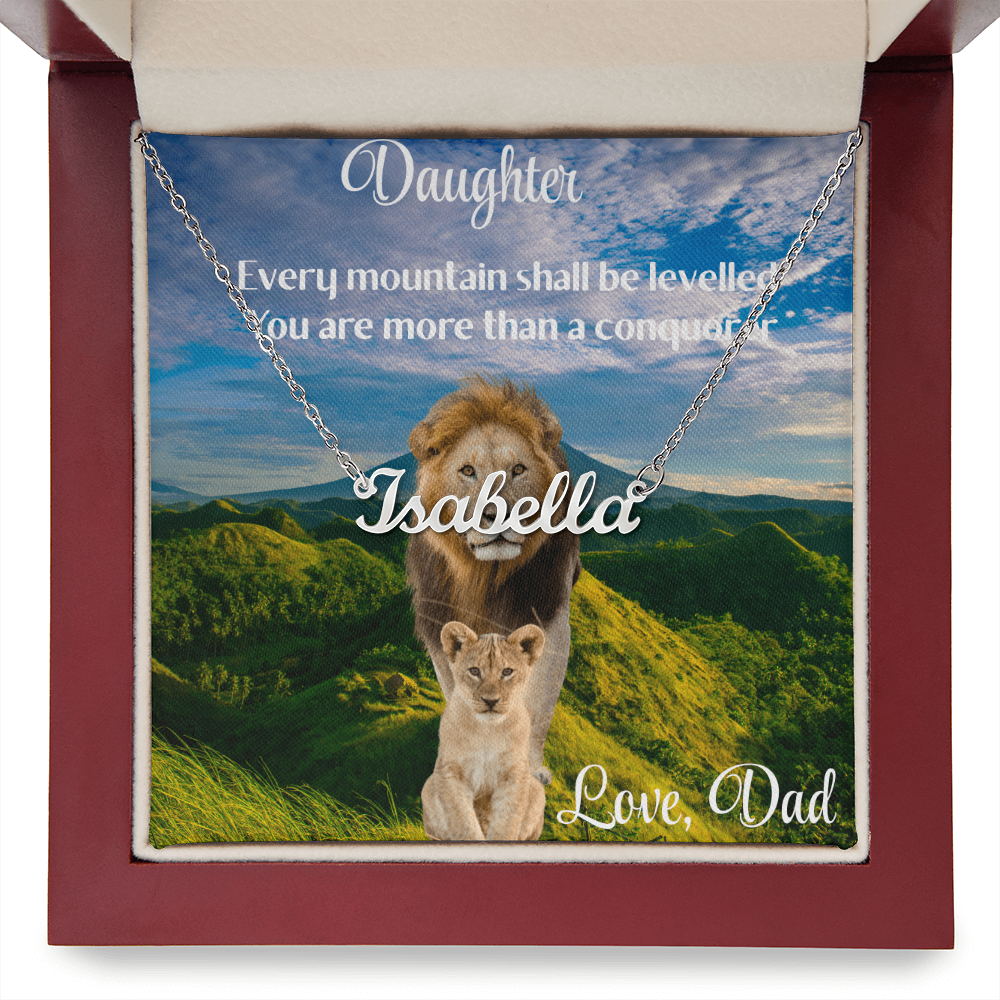 YOU ARE BEAUTIFUL INSIDE AND OUT/ CUSTON NAME NECKLACE