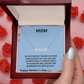 MOM, YOU ARE THE SUNSHINE TO LIGHT MY DAY/ CUSTOM NAME NECKLACE