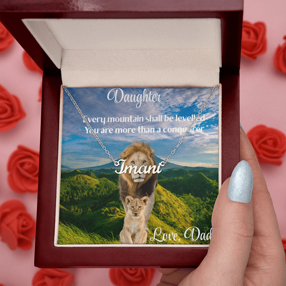 YOU ARE BEAUTIFUL INSIDE AND OUT/ CUSTON NAME NECKLACE
