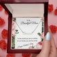 YOUR LOVE HAS SHAPED ME INTO WHO I AM TODAY/ CUSTOM NAME NECKLACE/W/ON DEMAND MESSAGE CARD
