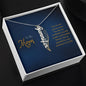 To My Mom | Vertical Name Necklace