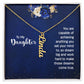To My Daughter | Vertical Name Necklace