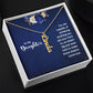 To My Daughter | Vertical Name Necklace