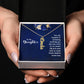 To My Daughter | Vertical Name Necklace
