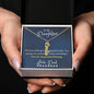 To My Daughter| Vertical Name Necklace