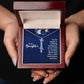 To My Daughter | Vertical Name Necklace