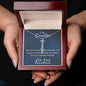 To My Daughter| Vertical Name Necklace