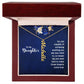 To My Daughter | Vertical Name Necklace