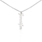 Vertical Name Necklace