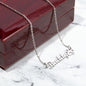 Name Necklace + Paw Print