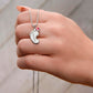 To My Daughter |Engraved Baby Feet With Birthstone (w/MC)