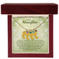 To My Daughter | Engraved Baby Feet with Birthstone