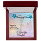 YOUR LOVE HAS SHAPED ME INTO WHO I AM TODAY/ FLOWER NAME NECKLACE/W/ON DEMAND MESSAGE CARD