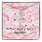 TO MY SOULMATE FLOWER NAME NECKLACE