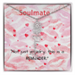 TO MY SOULMATE FLOWER NAME NECKLACE