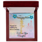 YOUR LOVE HAS SHAPED ME INTO WHO I AM TODAY/ FLOWER NAME NECKLACE/W/ON DEMAND MESSAGE CARD