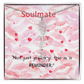 TO MY SOULMATE FLOWER NAME NECKLACE