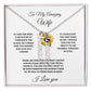 To My Wife| Multi Vertical Name Necklace.