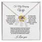 To My Wife| Multi Vertical Name Necklace.