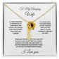 To My Wife| Multi Vertical Name Necklace.