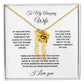 To My Wife| Multi Vertical Name Necklace.