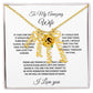 To My Wife| Multi Vertical Name Necklace.