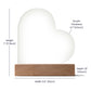 VALENTINES DAY ACRYLIC HEART PLAQUE