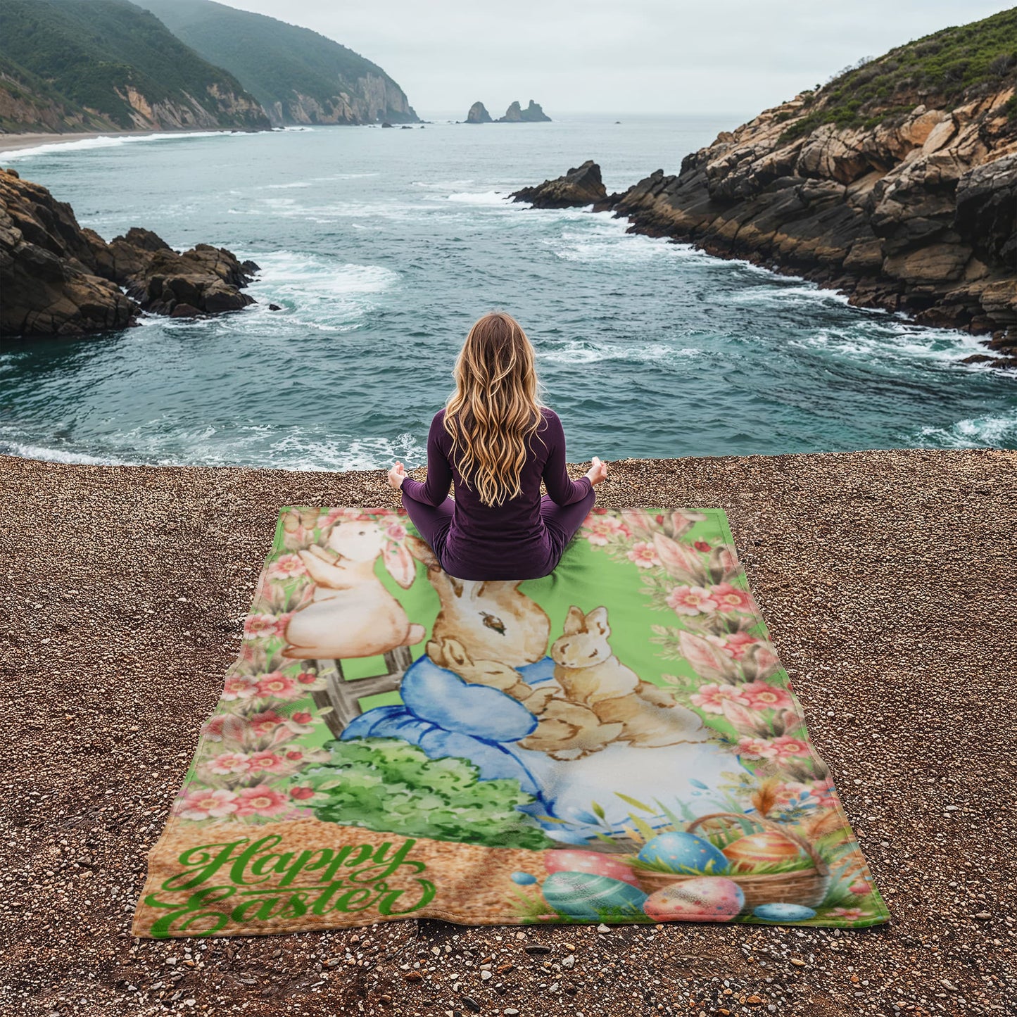 "Wrap Yourself in Easter Joy! 🐰✨ Cozy, Soft & Full of Love –