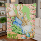 "Wrap Yourself in Easter Joy! 🐰✨ Cozy, Soft & Full of Love –  Jersey Fleece 50x60