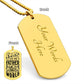 Father's Day | Engraved Dog Tag