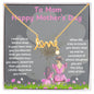 Happy Mother's Day Scripted Love Necklace